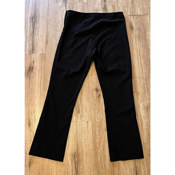 MM Lafleur Wms Sz 16 Black Powerstretch The Foster Pants Straight-Leg Workwear - Picture 3 of 9